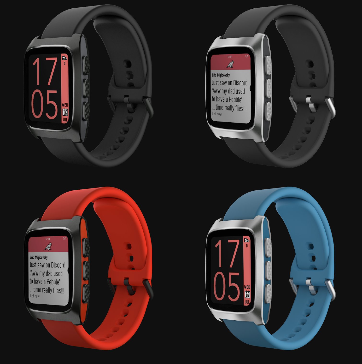 30 days of battery life + stainless steel case: The Pebble Time 2 e-ink smartwatch is back with a heavy emphasis on the word "smart".