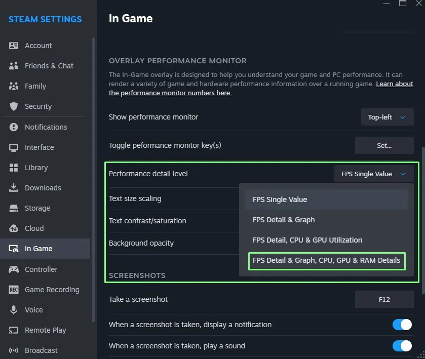 Steam 测试版升级 GPU 监控功能,Valve 称其准确度优于 Windows 任务管理器