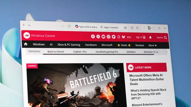 Edge Browser Makeover: Microsoft Developing Major AI Update Code-Named "Olympia" with Simpler UI More in Line with Win11 Style