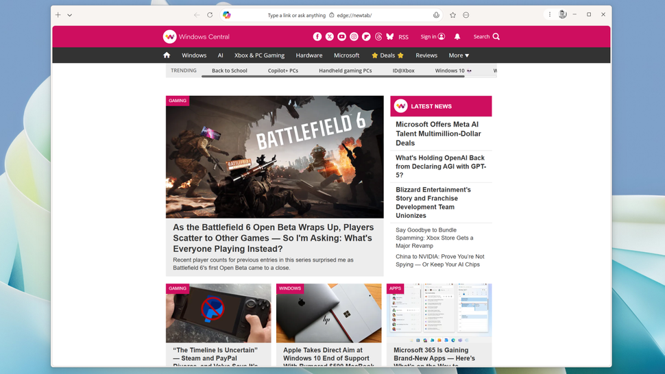 Edge Browser Makeover: Microsoft Developing Major AI Update Code-Named "Olympia" with Simpler UI More in Line with Win11 Style